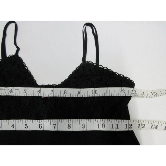 Wendy Glez black lace triangle chemise negligee - Picture 10 of 12